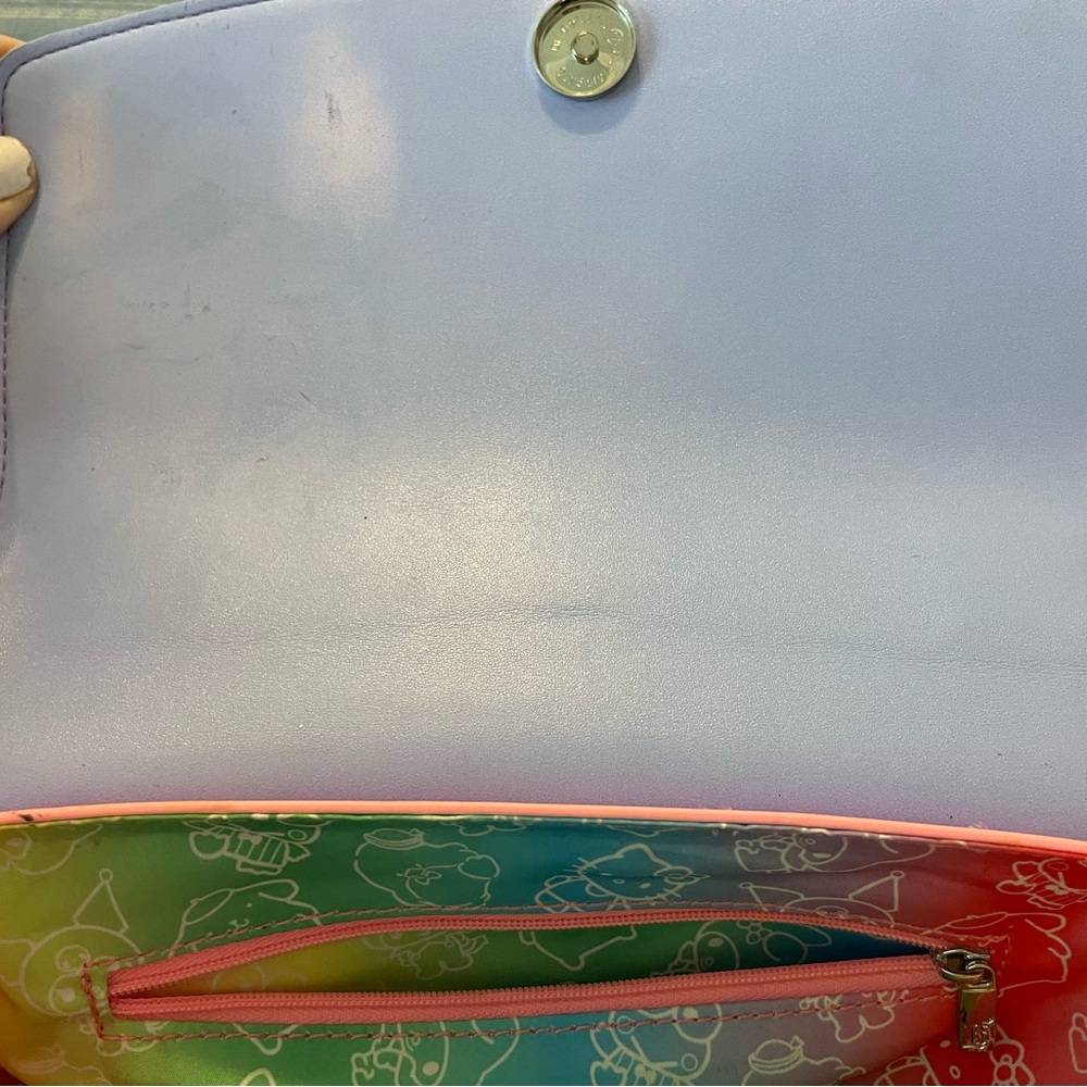 Loungefly Hello Kitty and Friends Color Block Crossbody Bag - Picture 6 of 7